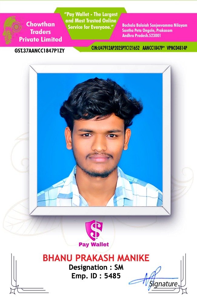 Manike Bhanu Prakash